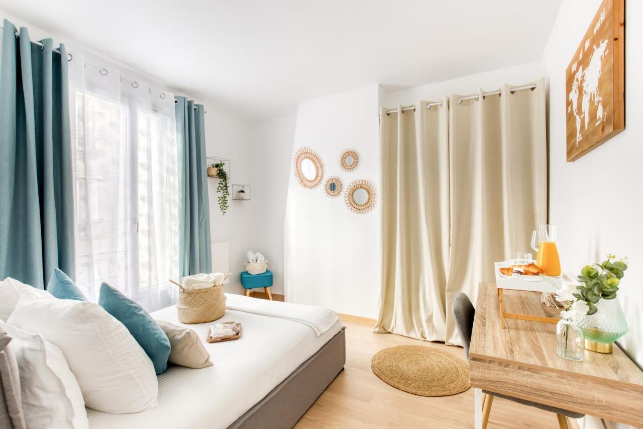Grand Line - Parking- Metro 5 - Easy Check-In - Netflix - Disney Plus Apartment Pantin Exterior photo